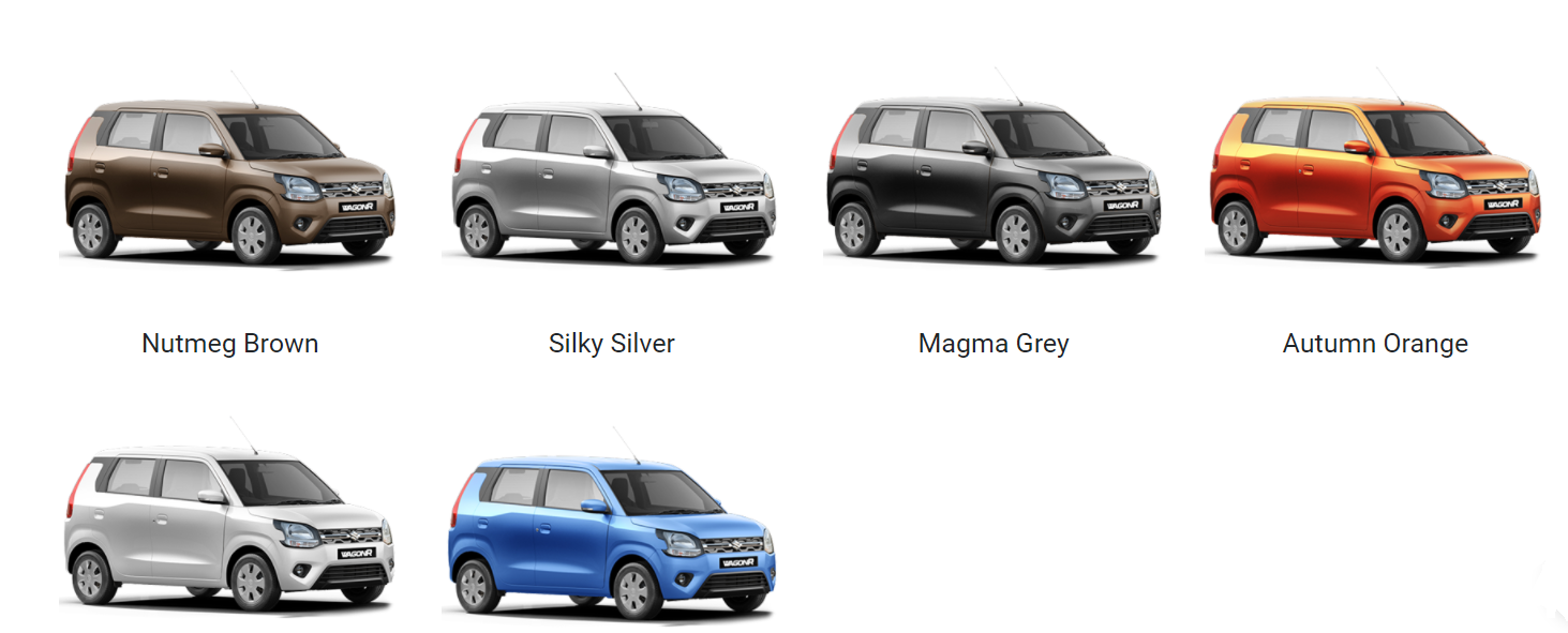 Suzuki WagonR Colours
